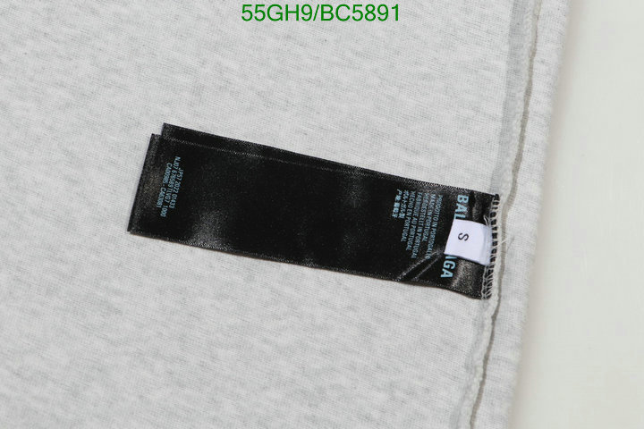 Balenciaga-Clothing Code: BC5891 $: 55USD