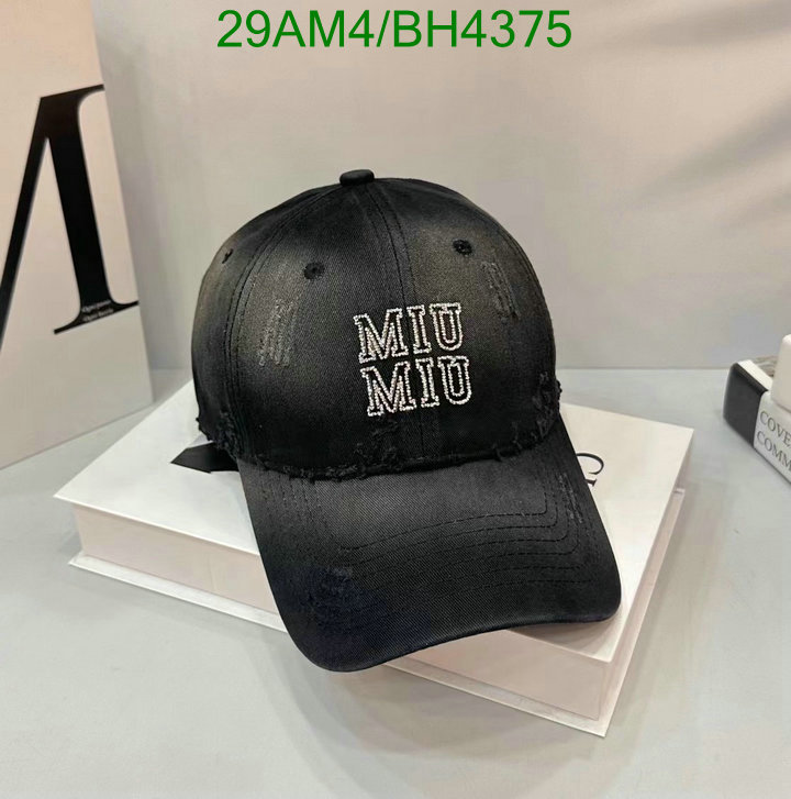 Miu Miu-Cap(Hat) Code: BH4375 $: 29USD