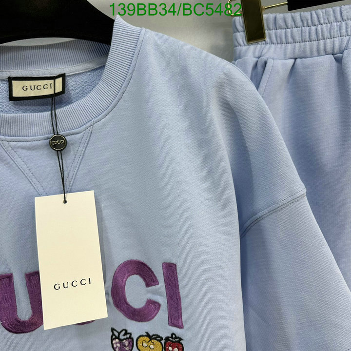 Gucci-Clothing Code: BC5482 $: 139USD