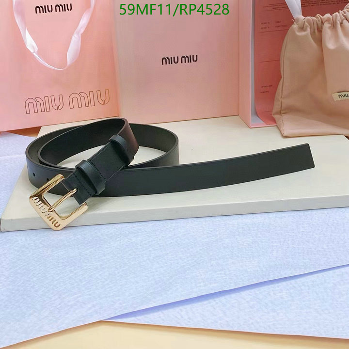 MIU MIU-Belts Code: RP4528 $: 59USD