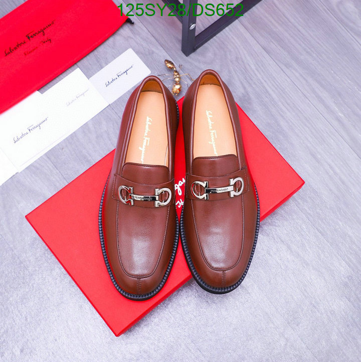 Ferragamo-Men shoes Code: DS652 $: 125USD