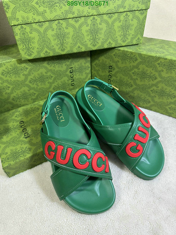 Gucci-Women Shoes Code: DS671 $: 89USD