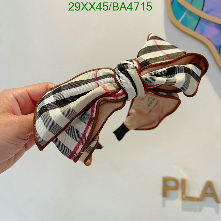 Burberry-Headband Code: BA4715 $: 29USD