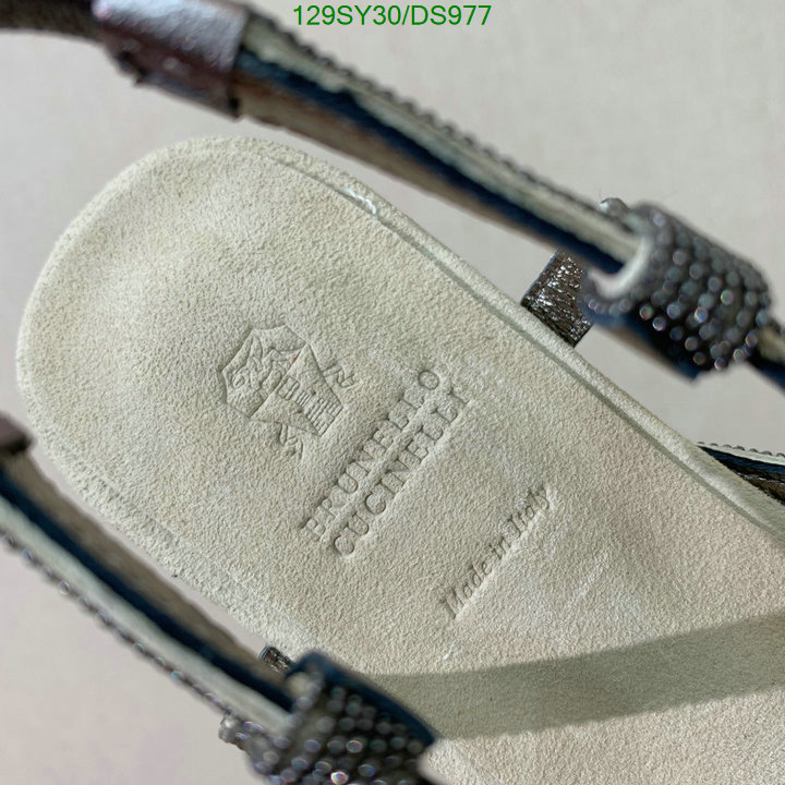 Brunello Cucinelli-Women Shoes Code: DS977 $: 129USD