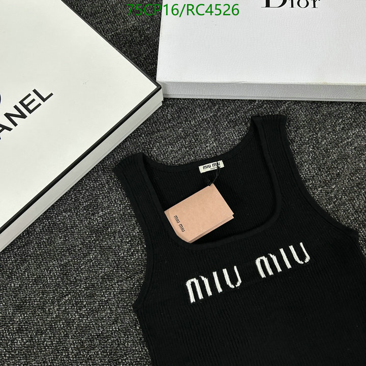 MIUMIU-Clothing Code: RC4526 $: 75USD