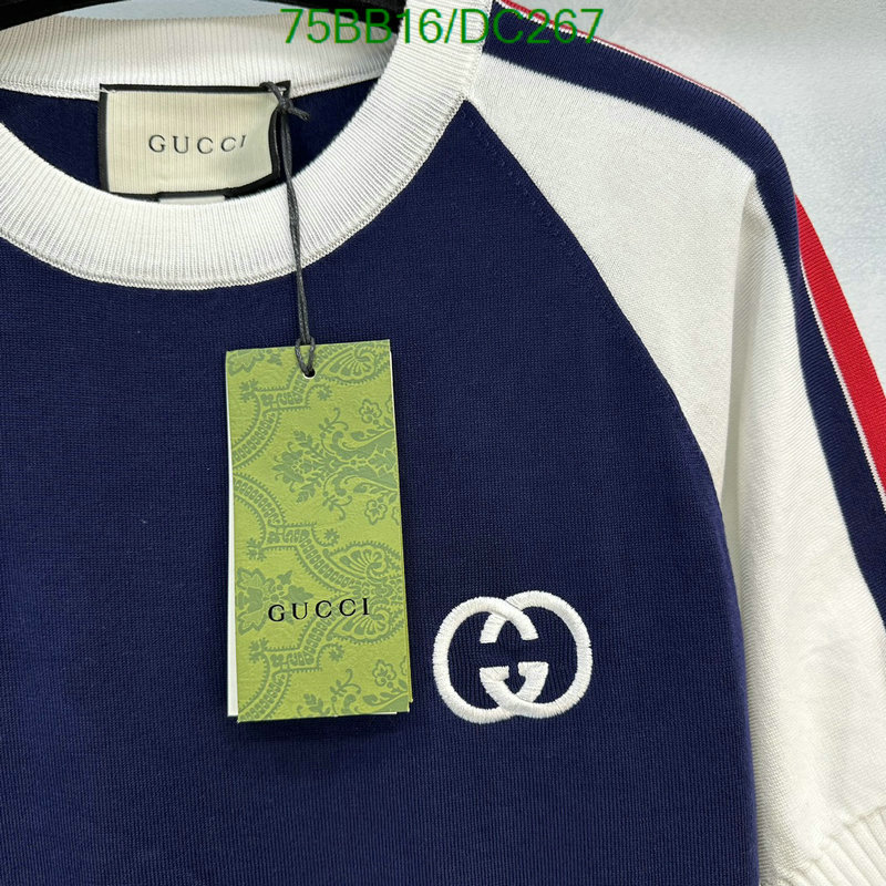 Gucci-Clothing Code: DC267 $: 75USD