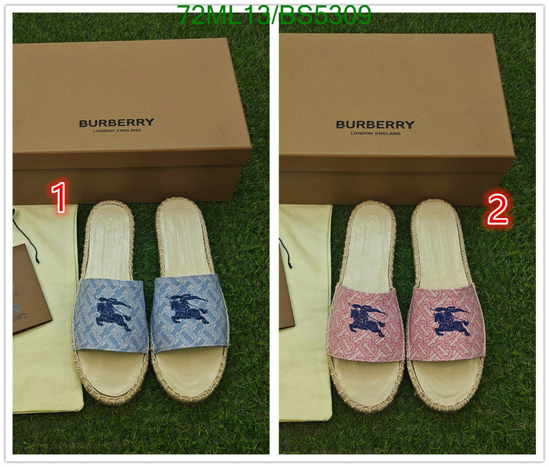 Burberry-Women Shoes Code: BS5309 $: 72USD