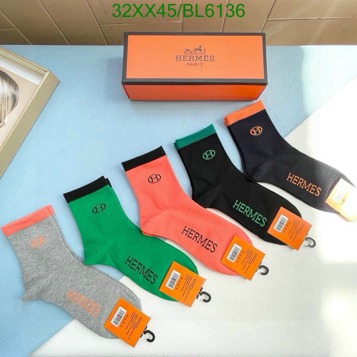Hermes-Sock Code: BL6136 $: 32USD
