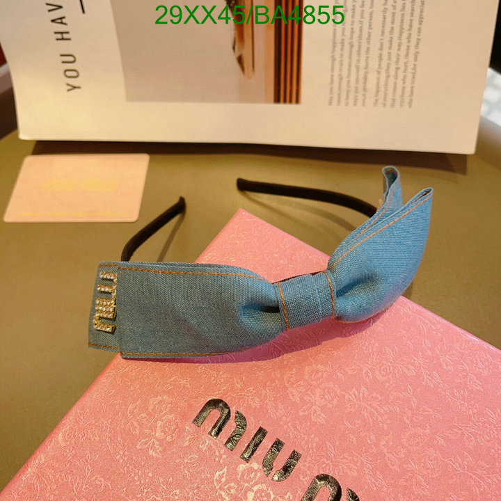 MIU MIU-Headband Code: BA4855 $: 29USD