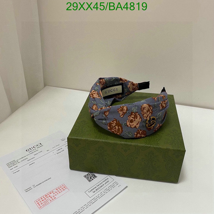 Gucci-Headband Code: BA4819 $: 29USD