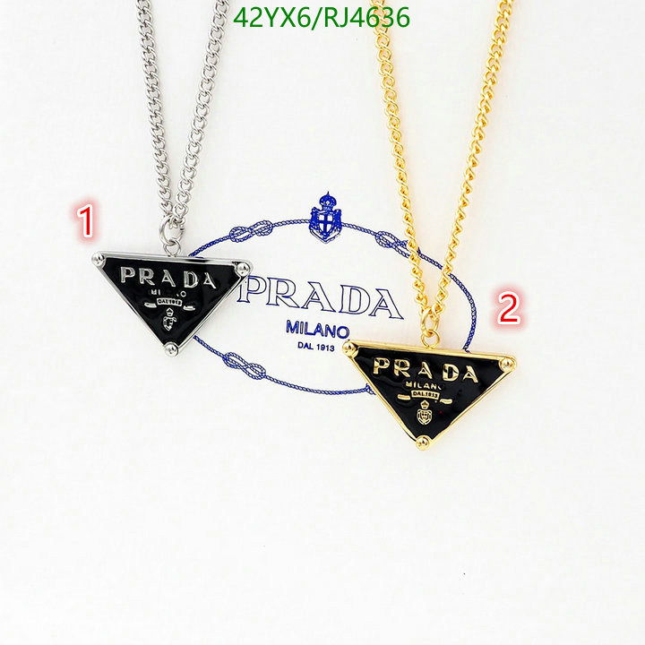 Prada-Jewelry Code: RJ4636 $: 42USD