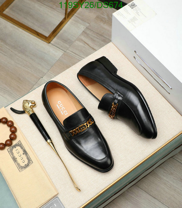 Gucci-Men shoes Code: DS674 $: 119USD