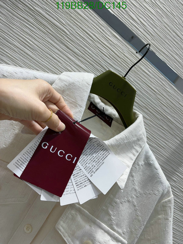 Gucci-Clothing Code: DC145 $: 119USD