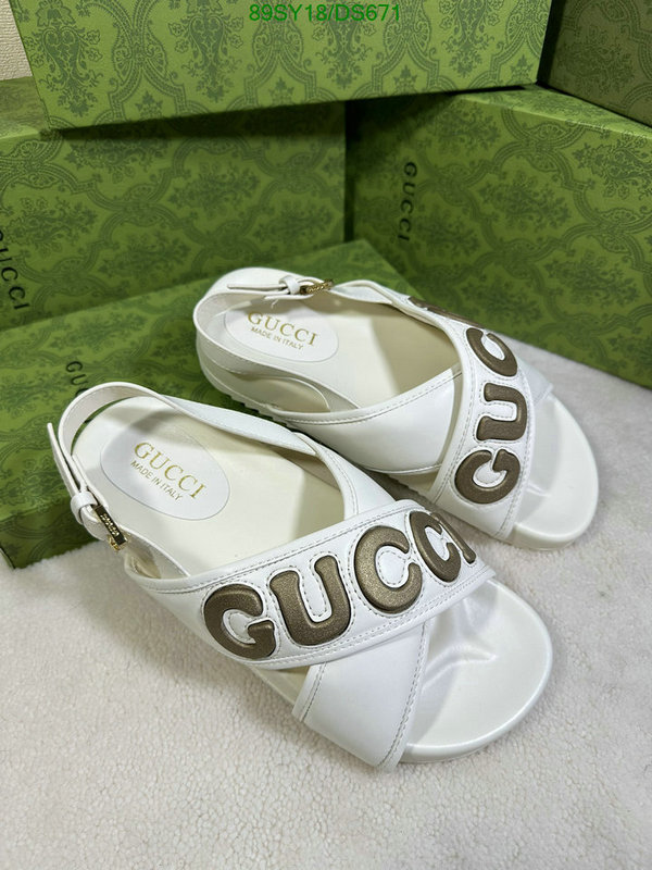 Gucci-Women Shoes Code: DS671 $: 89USD