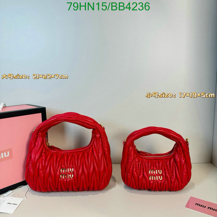 Miu Miu-Bag-4A Quality Code: BB4236