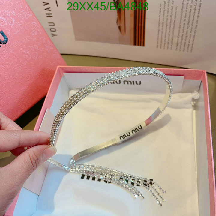 MIU MIU-Headband Code: BA4848 $: 29USD