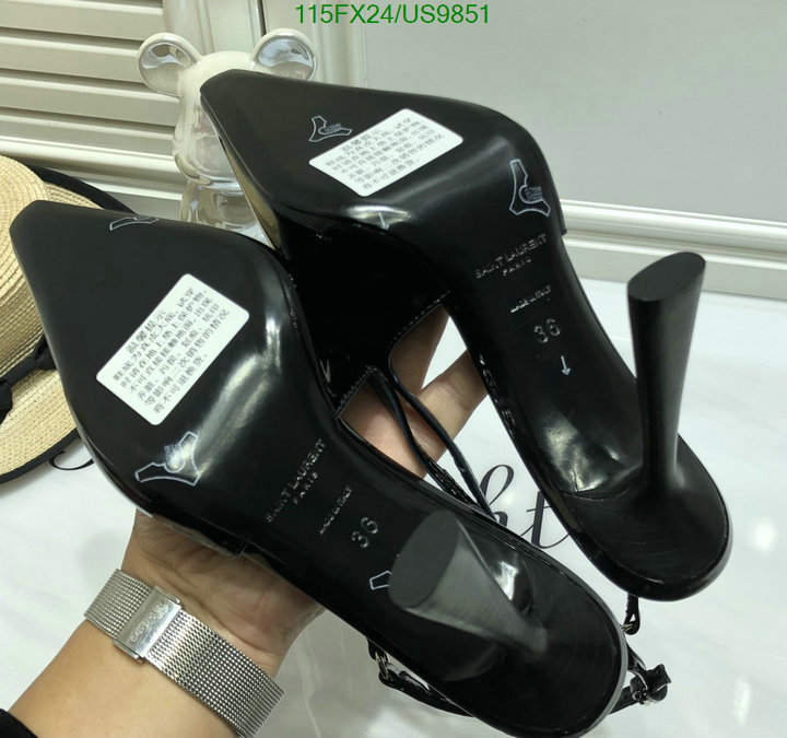 YSL-Women Shoes Code: US9851 $: 115USD