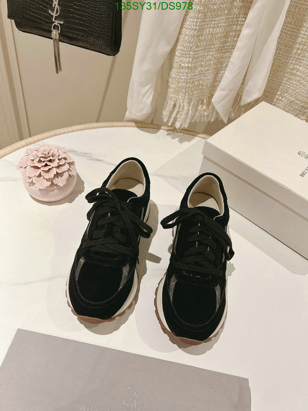 Brunello Cucinelli-Women Shoes Code: DS978 $: 135USD