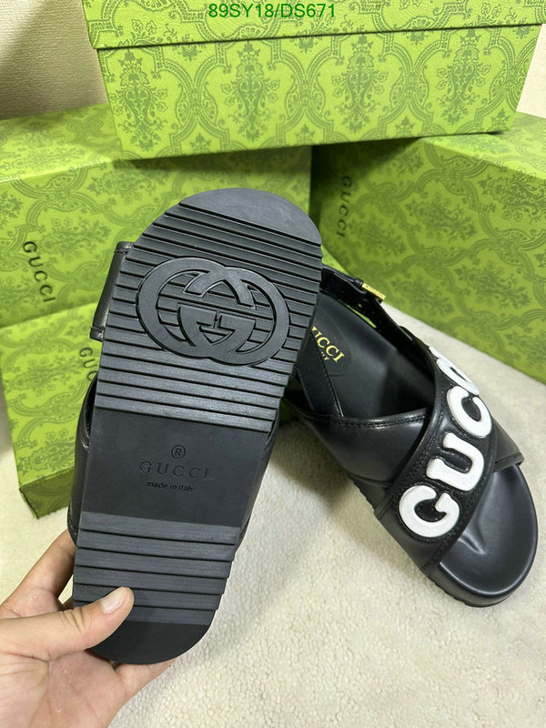 Gucci-Men shoes Code: DS671 $: 89USD