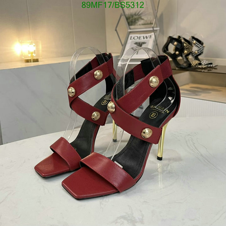 Balmain-Women Shoes Code: BS5312 $: 89USD