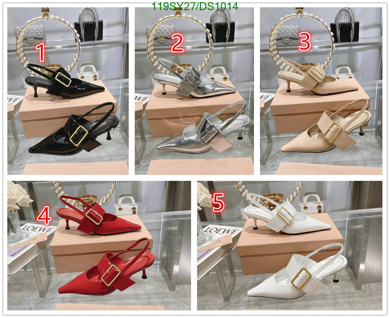 Miu Miu-Women Shoes Code: DS1014 $: 119USD