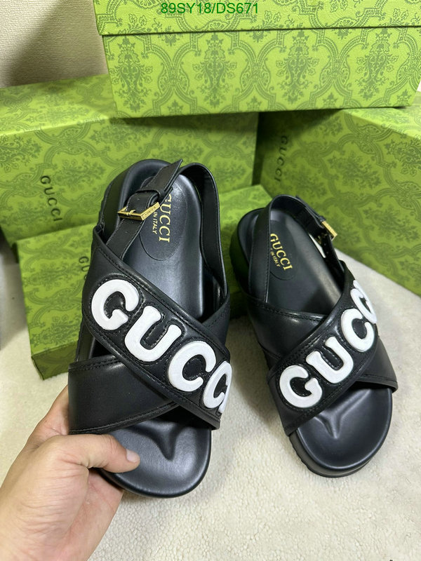 Gucci-Men shoes Code: DS671 $: 89USD