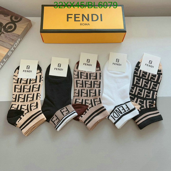 Fendi-Sock Code: BL6079 $: 32USD