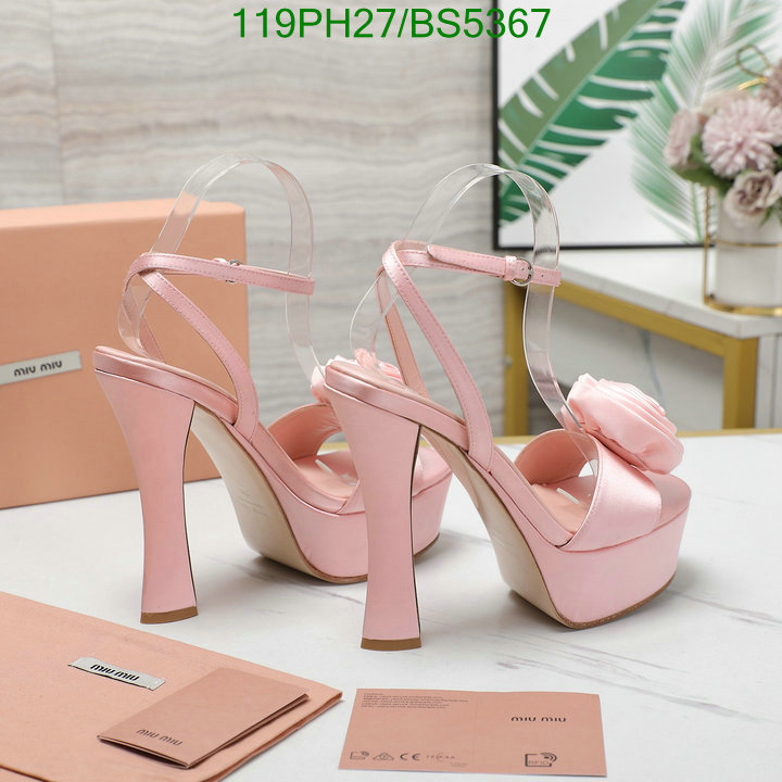 Miu Miu-Women Shoes Code: BS5367 $: 119USD