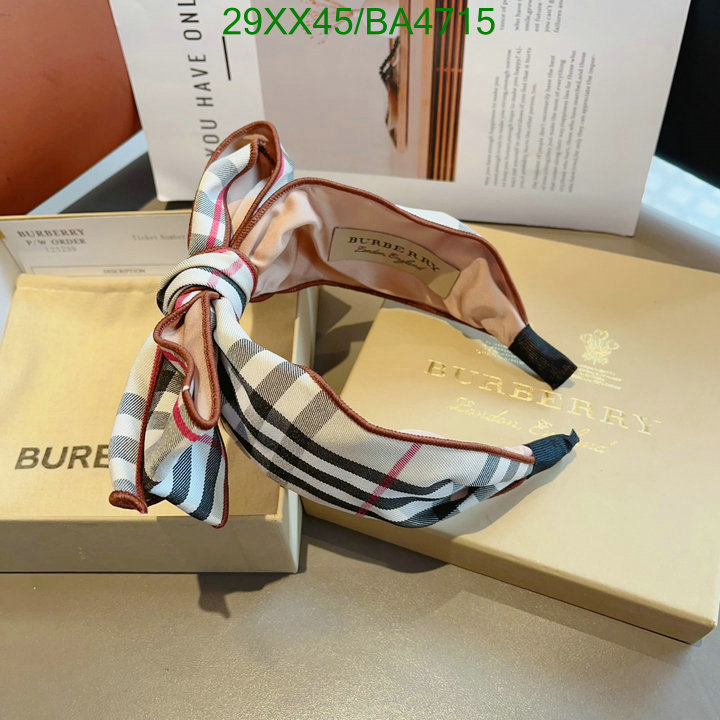 Burberry-Headband Code: BA4715 $: 29USD