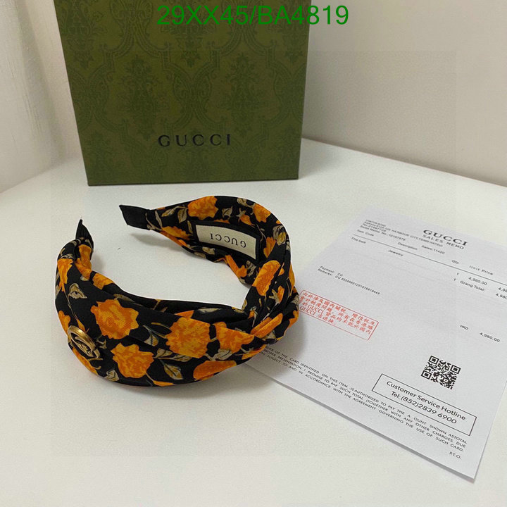 Gucci-Headband Code: BA4819 $: 29USD