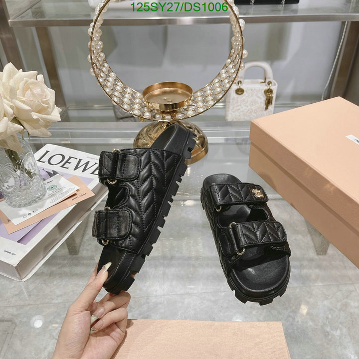 Miu Miu-Women Shoes Code: DS1006 $: 125USD