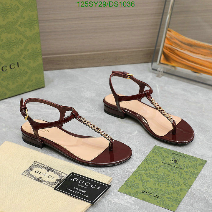 Gucci-Women Shoes Code: DS1036 $: 125USD