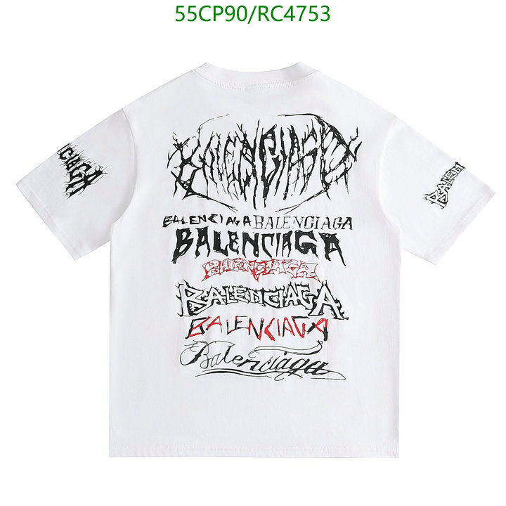 Balenciaga-Clothing Code: RC4753 $: 55USD