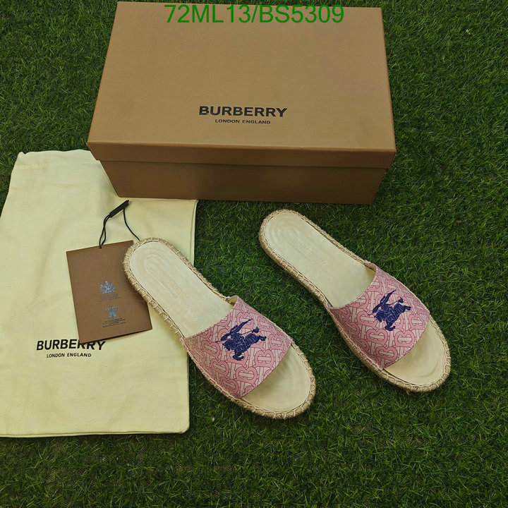 Burberry-Women Shoes Code: BS5309 $: 72USD