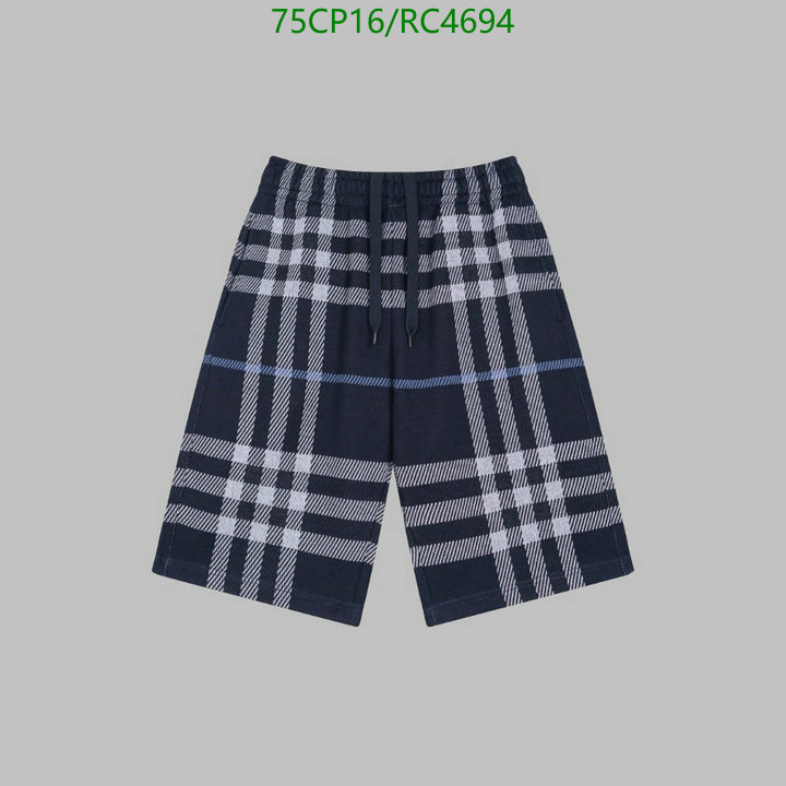 Burberry-Clothing Code: RC4694 $: 79USD