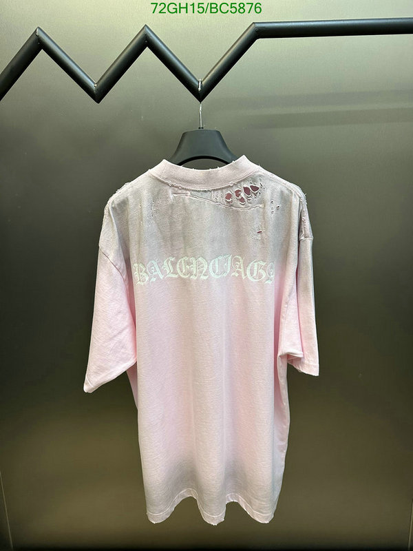 Balenciaga-Clothing Code: BC5876 $: 72USD