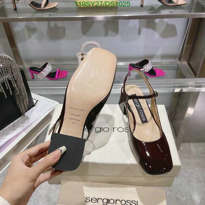 Sergio Rossi-Women Shoes Code: DS1025 $: 119USD