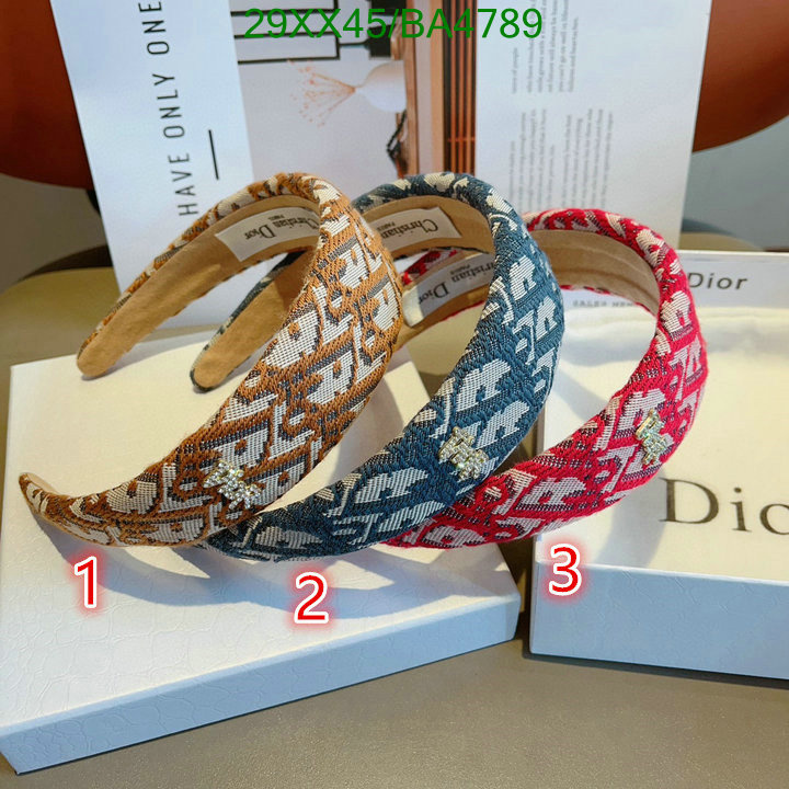 Dior-Headband Code: BA4789 $: 29USD