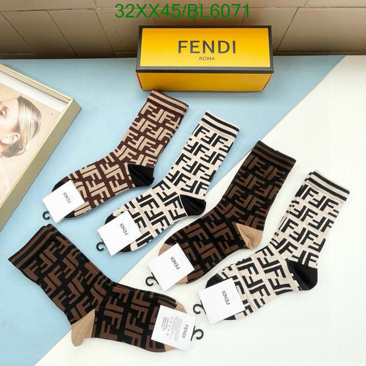 Fendi-Sock Code: BL6071 $: 32USD