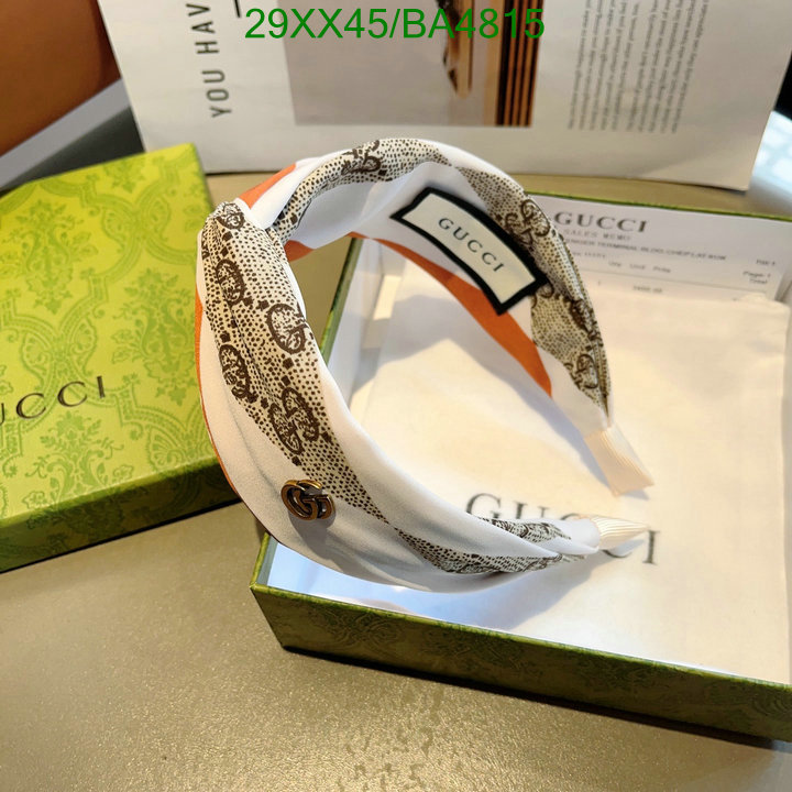 Gucci-Headband Code: BA4815 $: 29USD