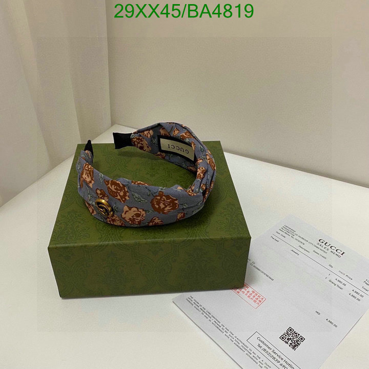 Gucci-Headband Code: BA4819 $: 29USD