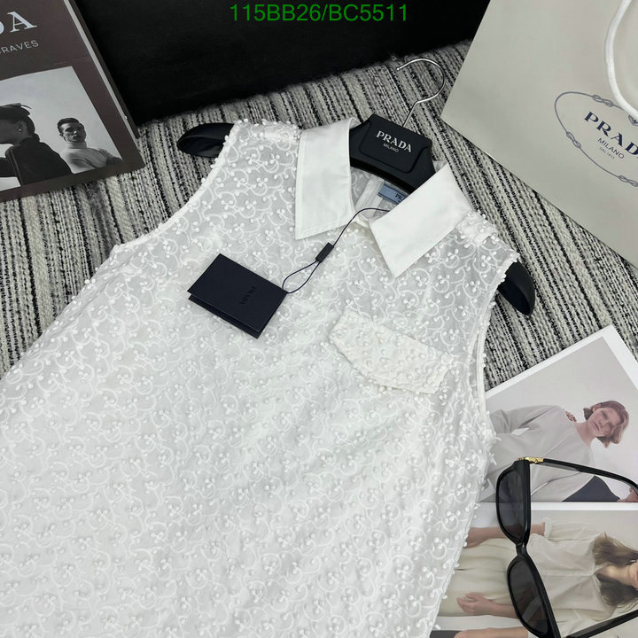 Prada-Clothing Code: BC5511 $: 115USD