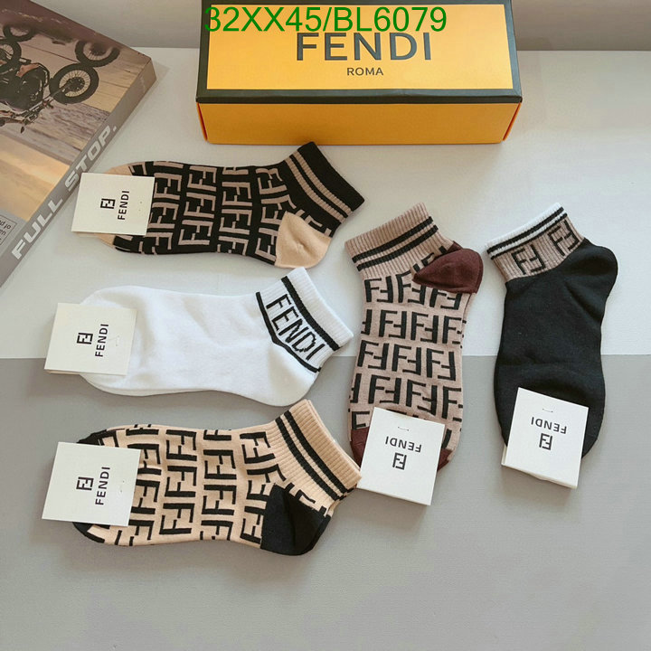 Fendi-Sock Code: BL6079 $: 32USD