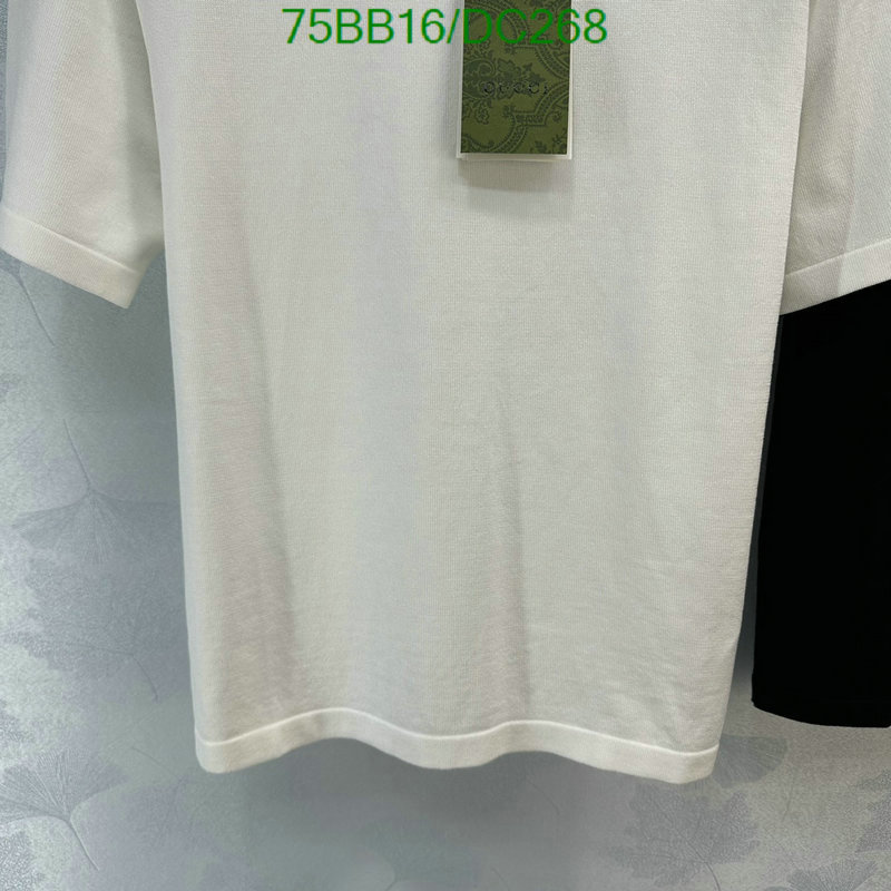 Gucci-Clothing Code: DC268 $: 75USD