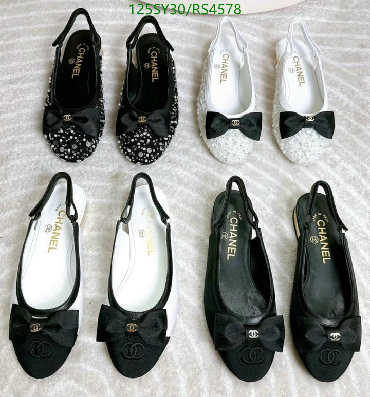 Chanel-Women Shoes Code: RS4578 $: 125USD