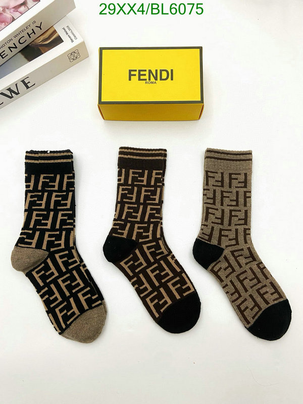 Fendi-Sock Code: BL6075 $: 29USD