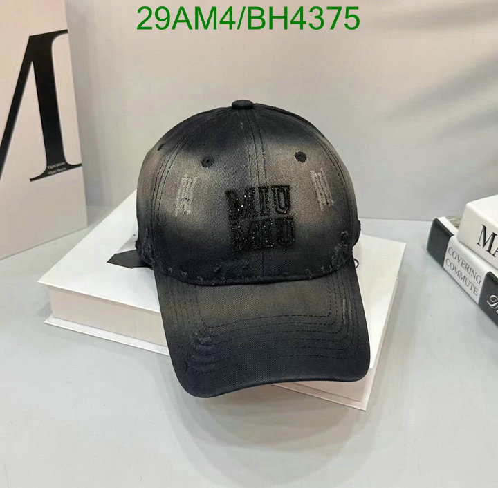 Miu Miu-Cap(Hat) Code: BH4375 $: 29USD