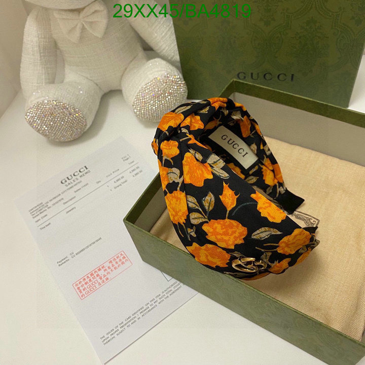 Gucci-Headband Code: BA4819 $: 29USD