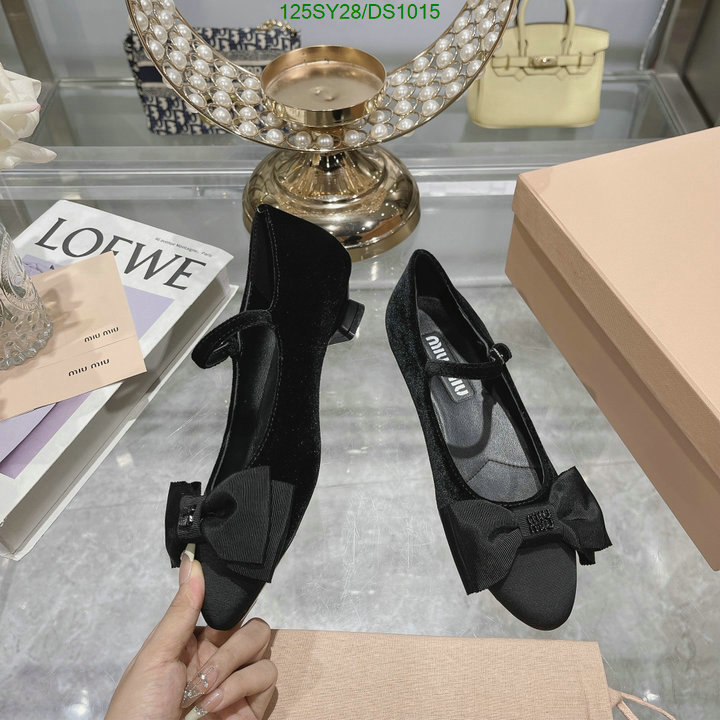 Miu Miu-Women Shoes Code: DS1015 $: 125USD