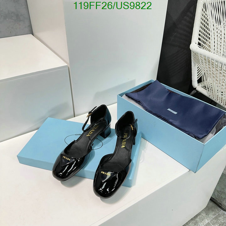 Prada-Women Shoes Code: US9822 $: 119USD